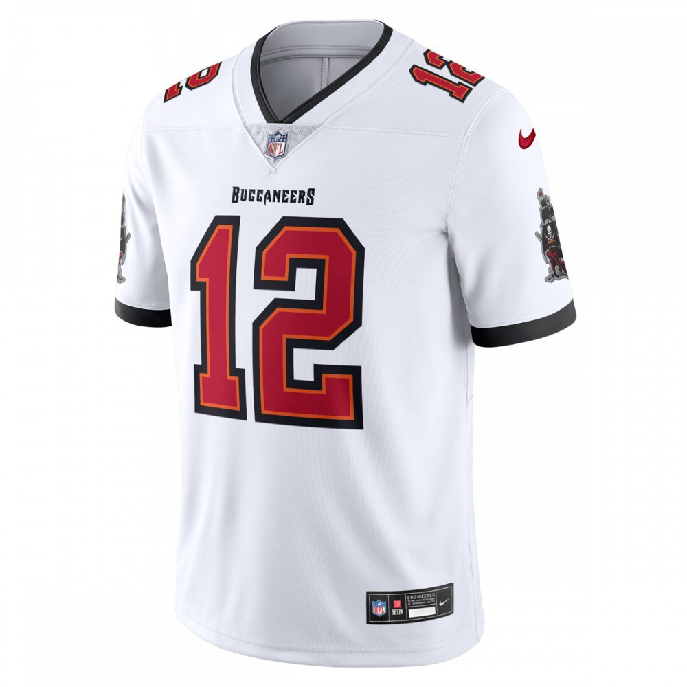 Tom Brady Tampa Bay Buccaneers Nike Vapor Untouchable Limited Jersey - White-GridironStore